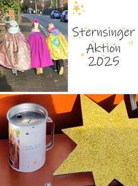 Sternsinger-Aktion 2025. Bild: © Pastorin Maike Mittelsteiner.