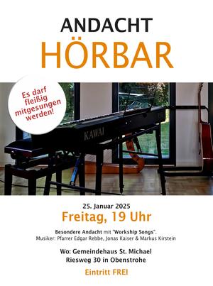 Andacht "HörBar".